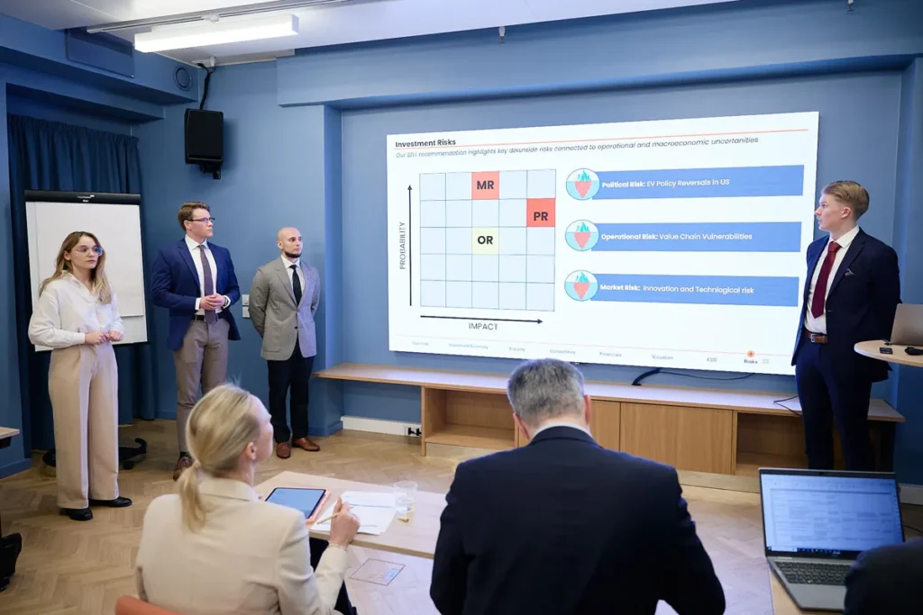 CFA Society Finland organized the local Research Challenge final at the Hobo Helsinki Hotel